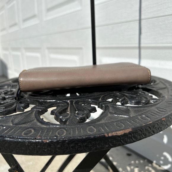 Frye Zip Wallet Grey Leather - Picture 3 of 8